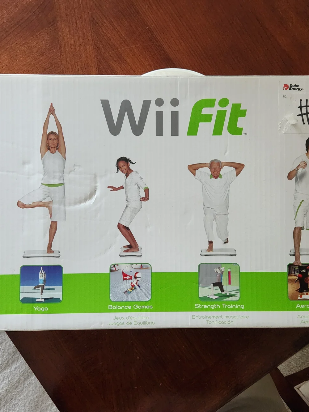 New Nintendo Wii Fit Balance Board With Game